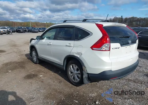 2012 Honda Cr-V Ex-L из США, поврежденный, VIN 5J6RM4H75CL065282